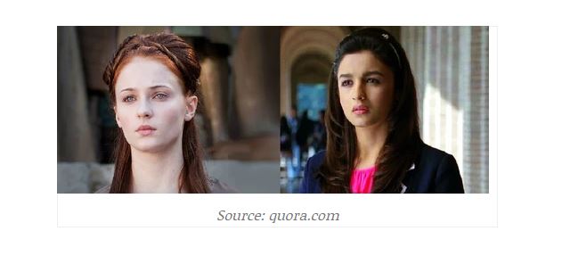 Alia Bhatt as Sansa Stark