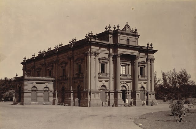 the Government Museum, Bangalore taken in the 1890s