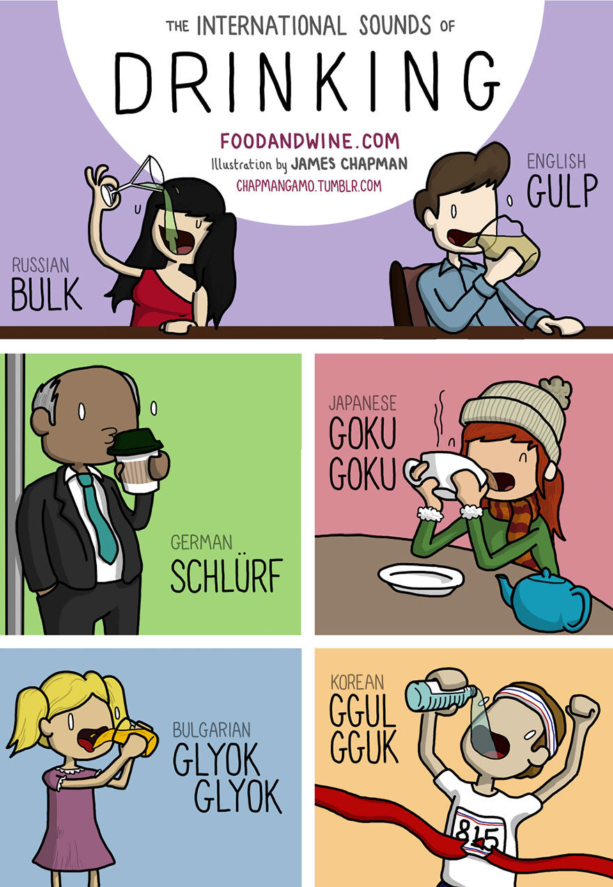 drink in different languages