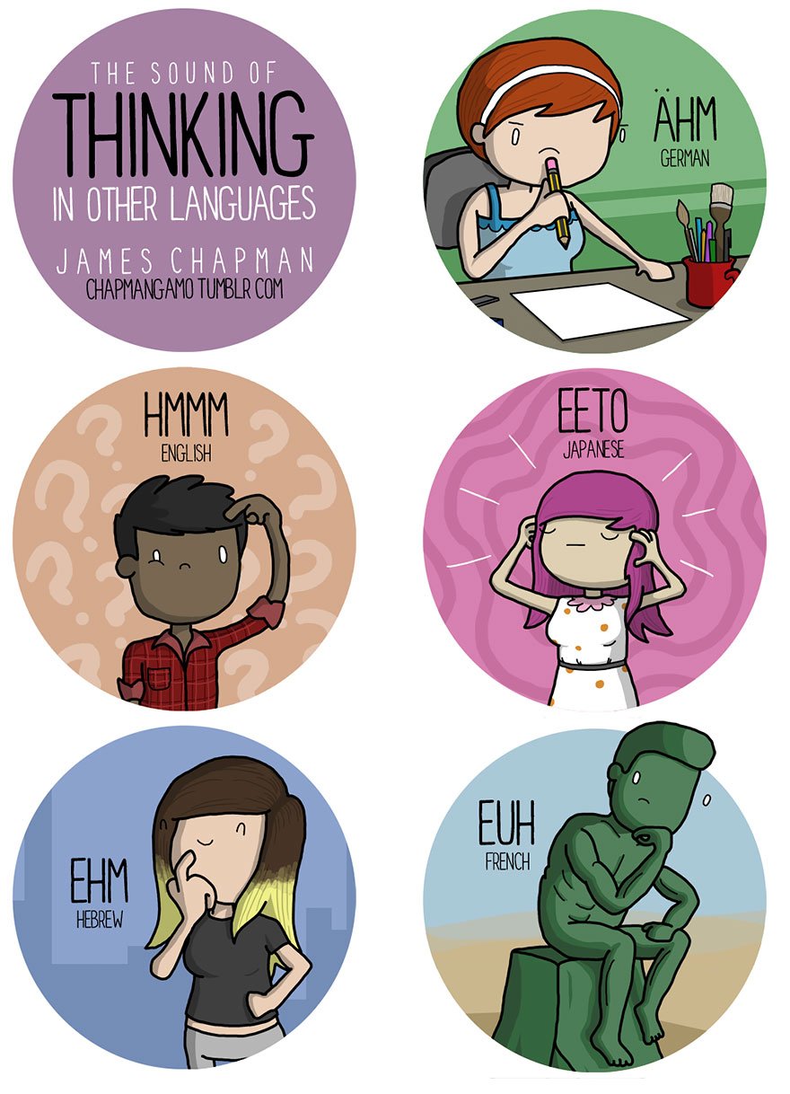 Think in different languages