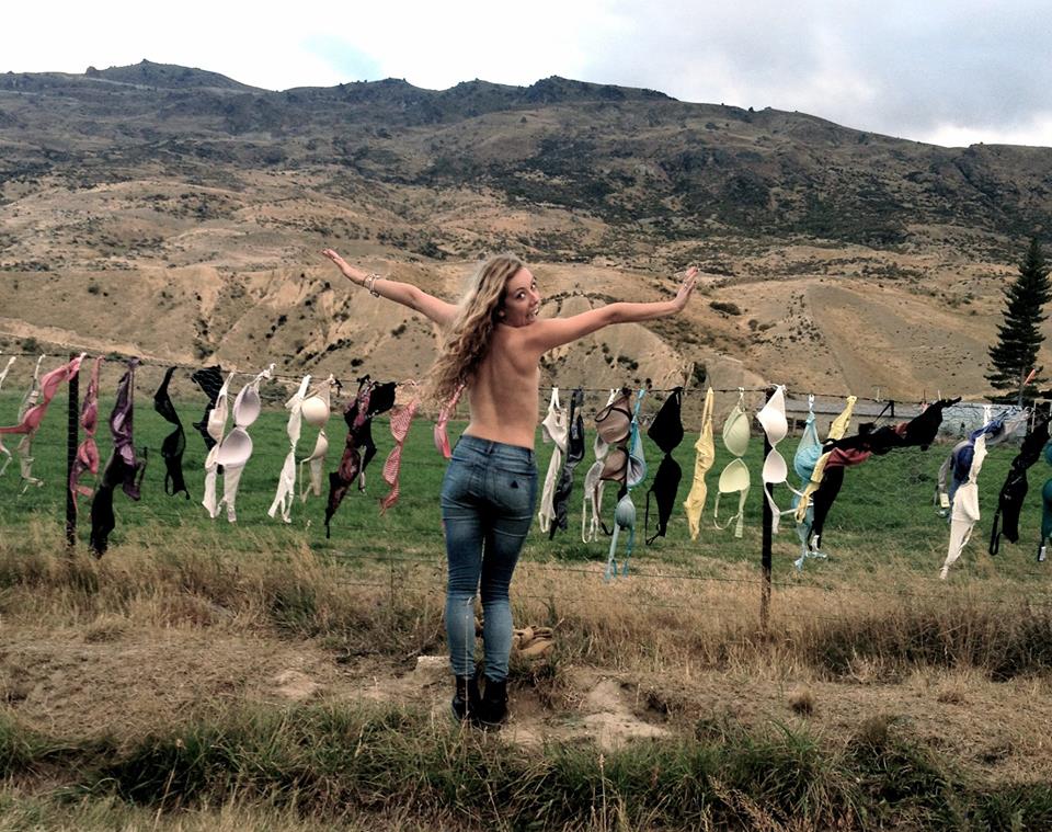 controversial, tourist attraction, weird, tourism, amazing, australia tourism, new zealand, bra fence, cardrona bra fence