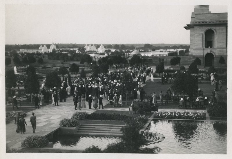 Delhi Durbar Garden Party at the Viceroys House - 1911