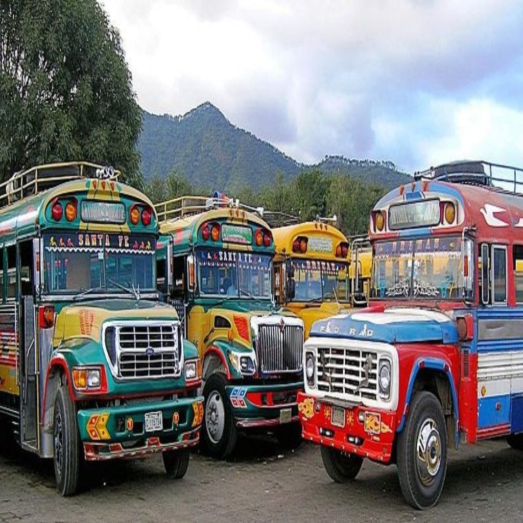 Crazy Chicken Bus of Guatemala Weird Transport of