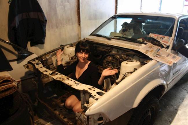 russia, russian, russian girls, viral, girl with car, moscow, russia, girl car repairs, hot mechanic, girl mechanic