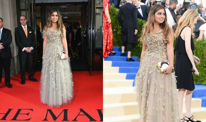 Isha Ambani, Met Gala 2017, Red Carpet