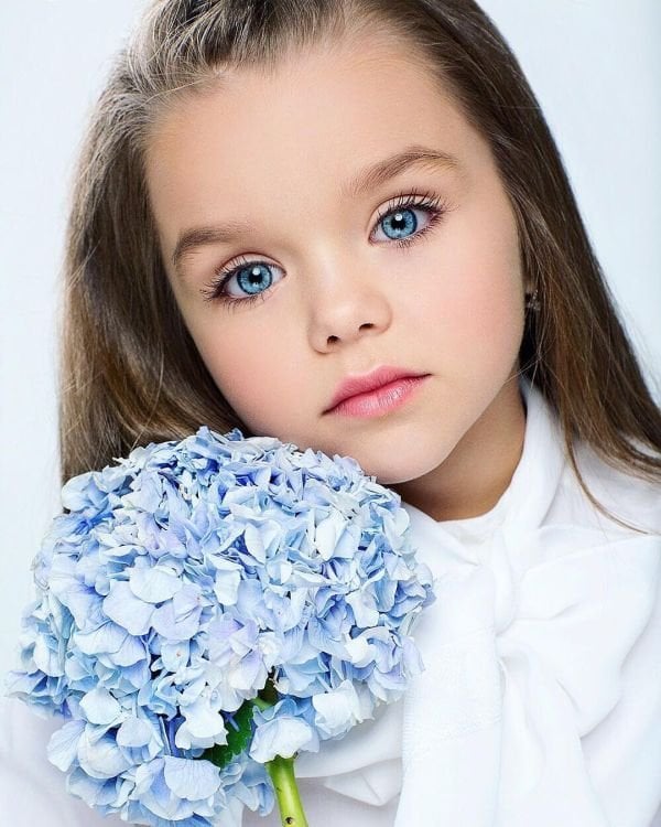The most beautiful girl in the world, Russia, Russian girl, Russian child model, Anastasia knyazeva, Anna photography, Instagram, Instagram nouns, viral, cute girl, kids, children