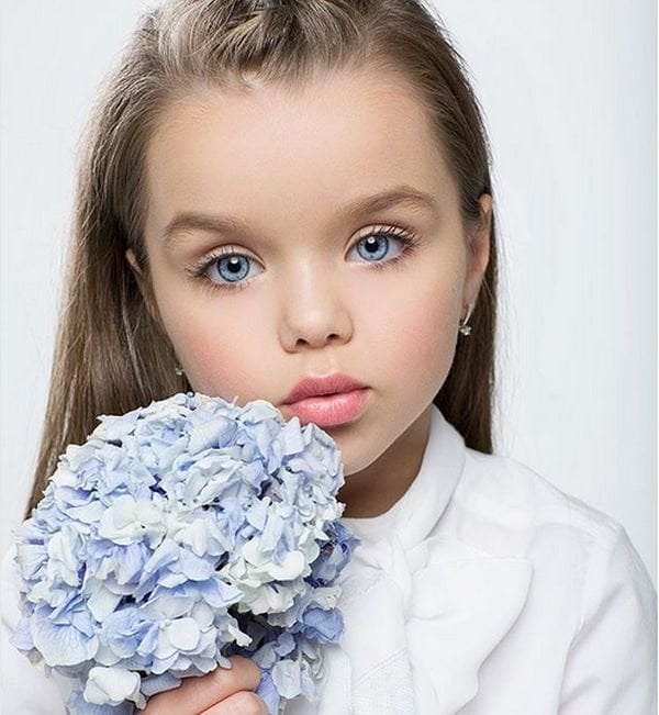 The most beautiful girl in the world, Russia, Russian girl, Russian child model, Anastasia knyazeva, Anna photography, Instagram, Instagram nouns, viral, cute girl, kids, children