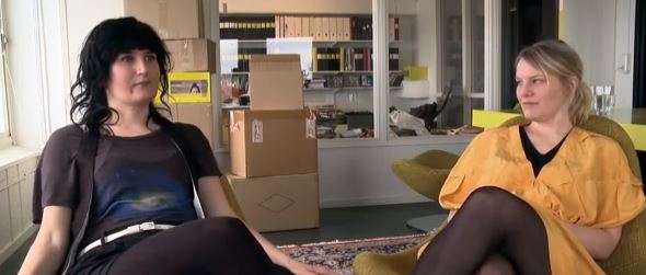 Anna and Terese, invisible bike inventors