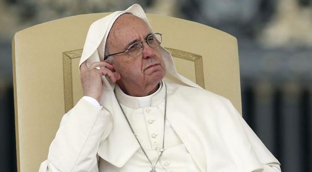 Pope francis condemned the global financial system