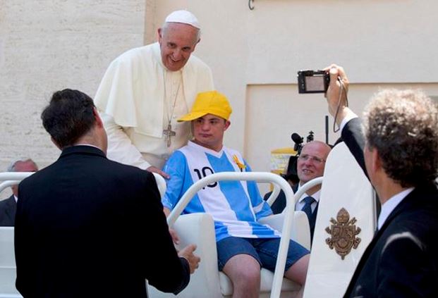 Pope Francis invited Alberto di Tullio