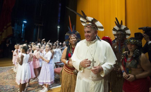 Pope francis on amazon rainforest