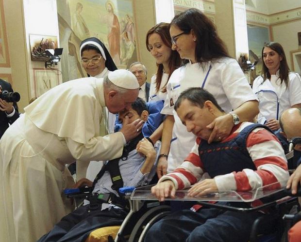 Pope francis redirected employee bonuses to charity