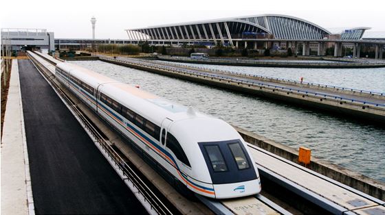 Shanghai maglev train, fastest train in the world