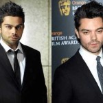 Viral Kohli and Dominic Cooper