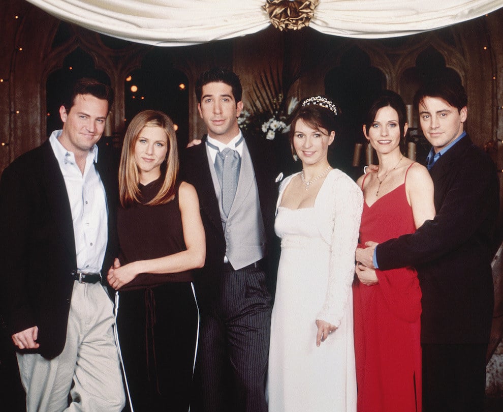 Friends, cast of friends, photos of friends, jennifer aniston, courteney cox, lisa kudrow, matt leblanc, matthew perry, david schwimmer