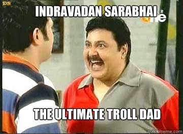 Sarabhai,indrvadan sarabhai,indu,maya,childhood,prankster,foodie,secrets,fun,hate milk,chocolates and cookies,crack jokes anytime,sense of humour,mischievous,child at heart,walt disney