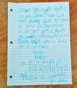 letter to google, google, daniel shiplacoff, katie letter, reply from google