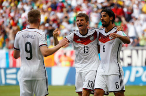 germany,portugal,fifa2014,fifa world cup 2014,cristiano ronaldo,thomas muller,ghana,USA,iran,nigeria,clint dempsey,pepe,Fabio Coentrao,first draw of fifa 2014,lahm,ozil,hummels