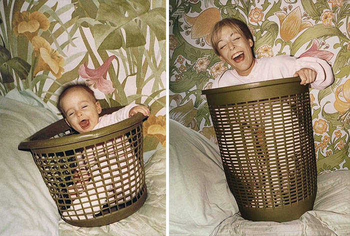 top photo recreations, childhood to adulthood, childhood photos, before and after, amazing photos, wow, Meeting Hulk Hogan