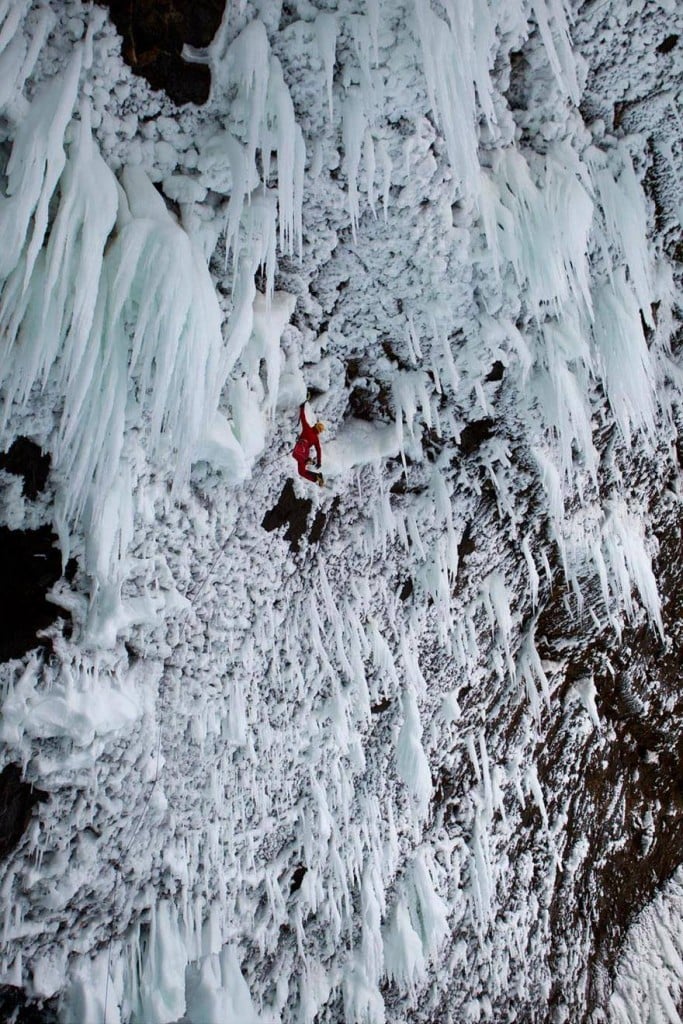 Iranian ice climbing