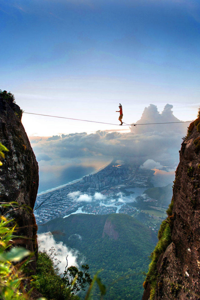 A very different view of rio de janeiro.