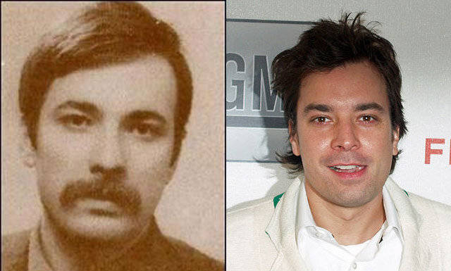 Jimmy fallon vs. Turkish revolutionary mahir canyan,doppelgangers, celebrity doppelgangers, historical doppelgangers, doppelgangers pics