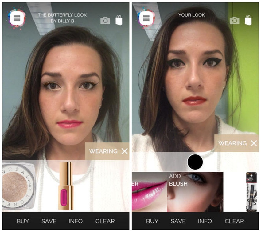Makeup genius, loreal app