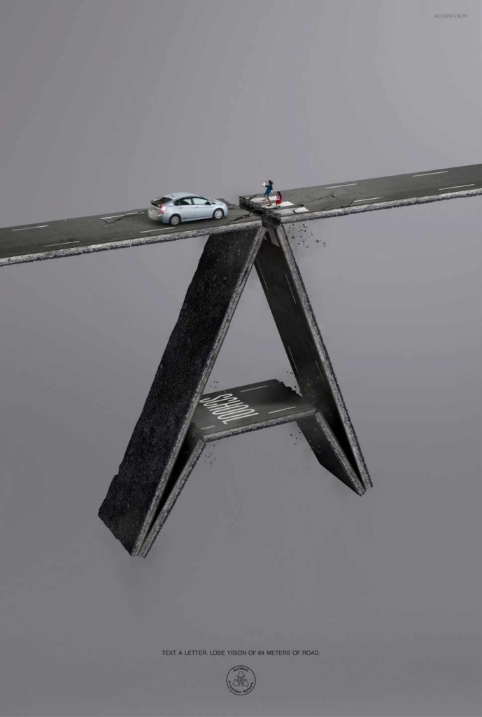 ogilvy, ogilvy marketing, ogilvy thailand, don't text and drive, marketing, marketing campaign, ogilvy campaign