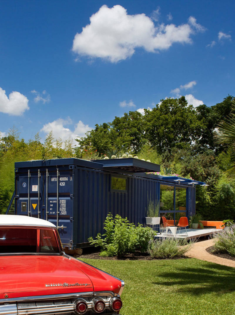 Shipping containers, use of old shipping containers, ideas, poteet architects, idea from us, artchitect idea