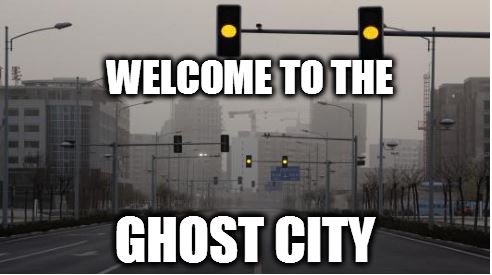 ghost city, ghost town, ordos, kangbashi new area, ghost city of asia, ghost town of asia, world's largest ghost city, ghost cities, china's ghost towns, bizarre china, ghost mall in china, china's empty towns, china's empty city, real life ghost town, real life ghost city, china's incredible ghost cities