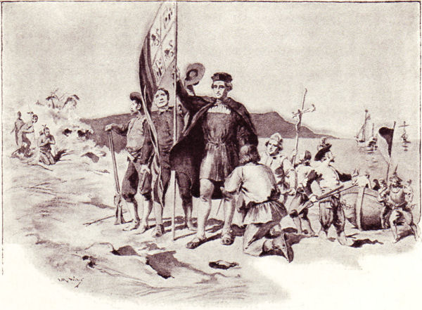Columbus discovered america in 1492. Колумб и индейцы затмение. Колумб и солнечное затмение. Солнечное затмение Христофор Колумб. Христофор Колумб и затмение Луны.