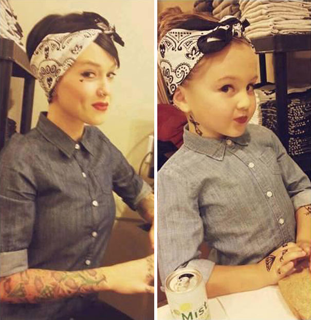 mommy and daughter, mother, cute daughter, daughter images, young mother, cute child, mother with daughter, how to dress, dress like mother, relationship, images, omg, lol, wtf