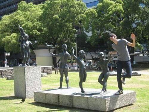 People Brought Statues to Life 11