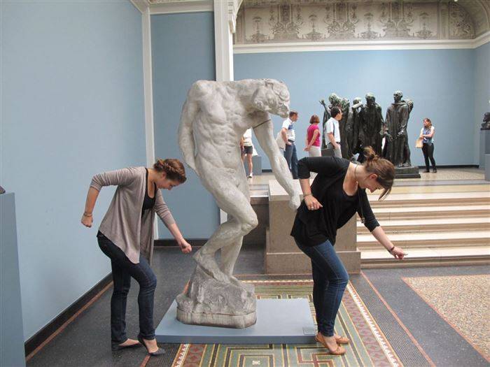 People brought statues to life 25