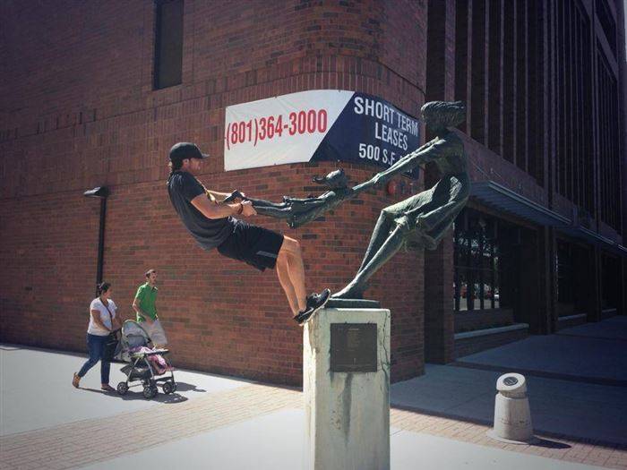 People Brought Statues to Life 6