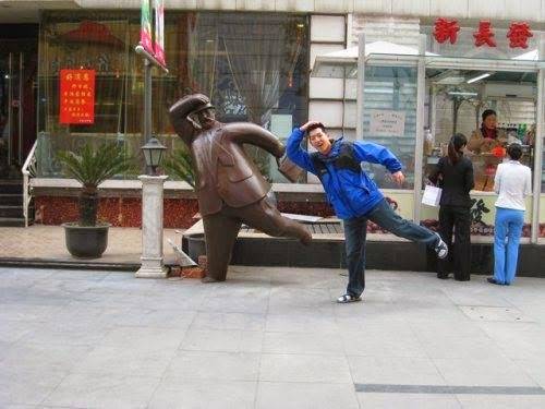People Brought Statues to Life 8