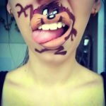 Transformed Her Mouth Into Disney Characters | 25 Photos of British Artist Laura Jenkinson