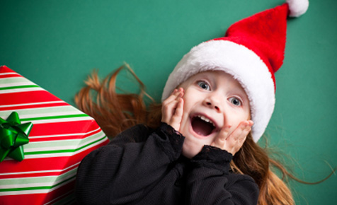 excited child