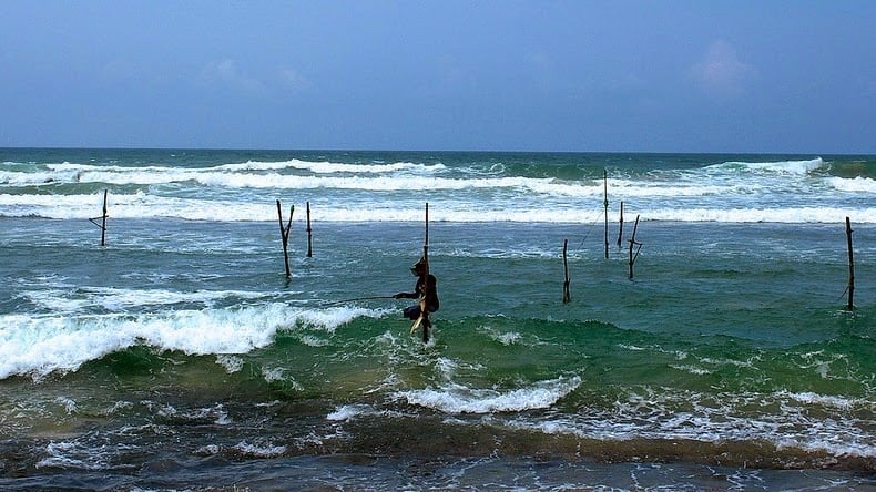 sri lanka, Stilt Fishermen, dying tradition, unawatuna, weligama, travel