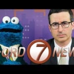 John Oliver and monster cookie