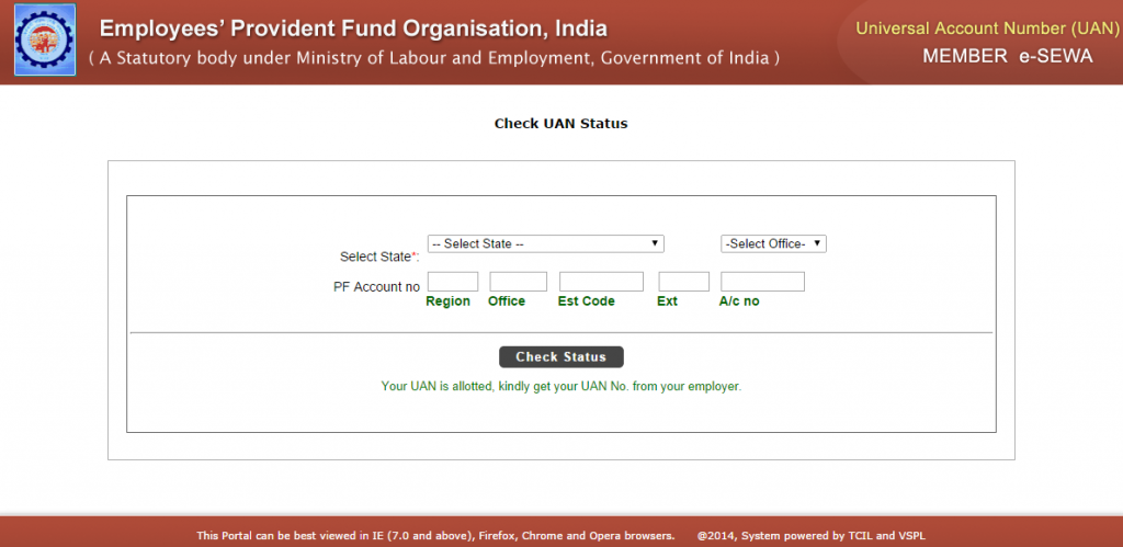 Know Your Universal Account Number (UAN) Status Of EPF (Employee ...