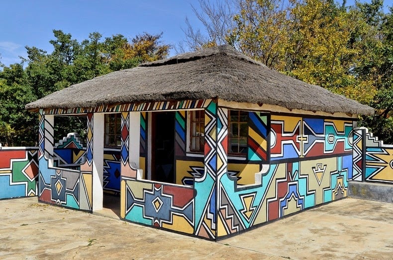 ndebele house painting 1