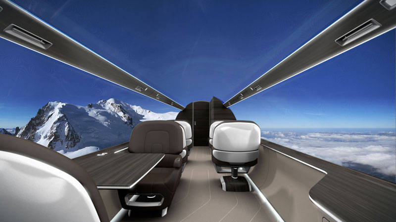 windowless plane 9