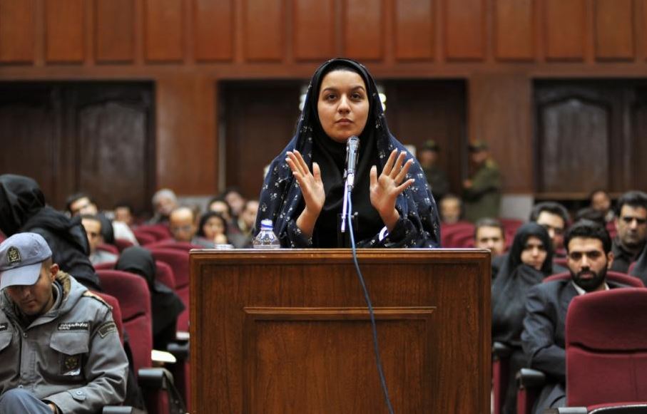 Reyhaneh Jabbari in court