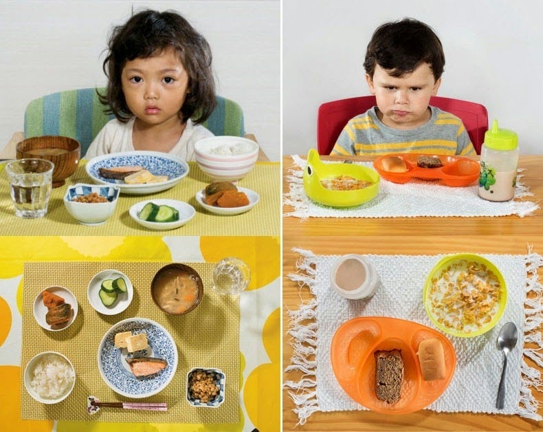 food, kids breakfast, what people eat, meal across world