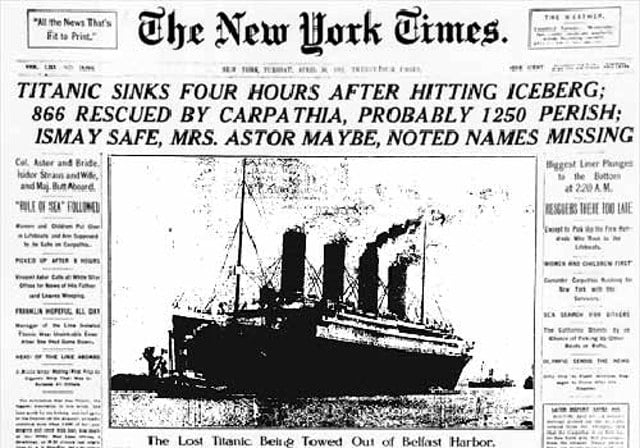 Titanic news