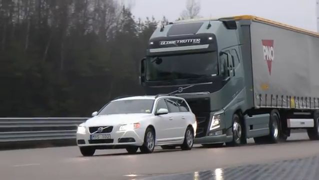 volvo trucks emergency braking system