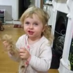 2 Year Old Girl Explains To Her Father Why She Cut Her Hair