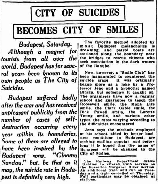 How Budapest Became A City of Smiles From City of Suicides in 1930's  Hungary History (6)