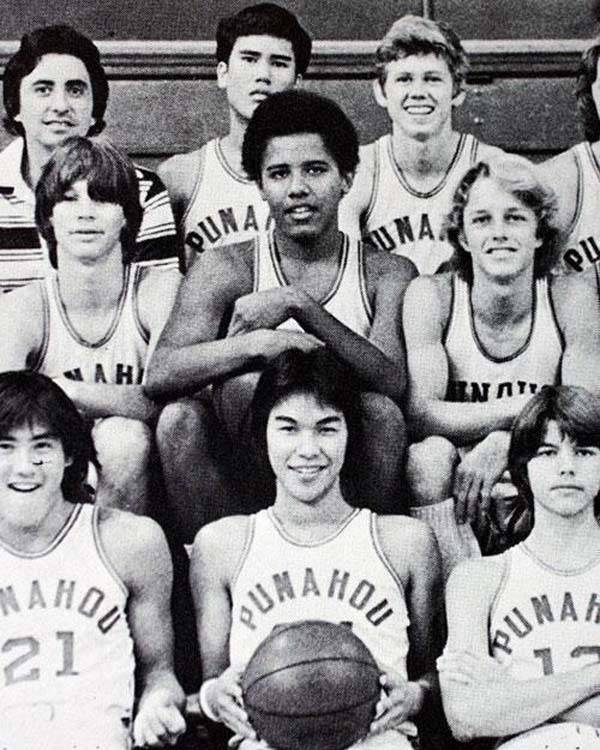 Teenage Barack Obama
